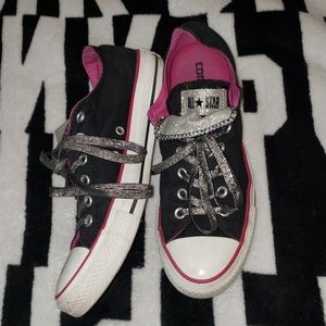 Converse All Star double tongue shoes